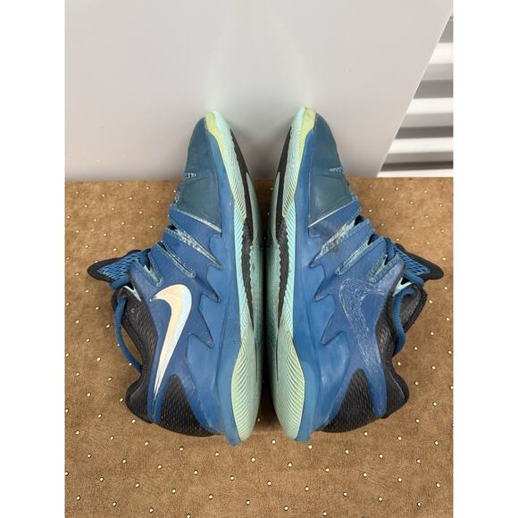NIKE Zoom Vapor X HC Roger‎ Federer RF Tennis Shoes Sneakers US10.5 Green Abyss - Picture 6 of 9